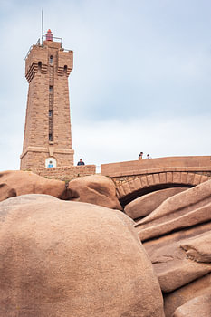 Ploumanac'h lighthouse on the Côte de Granit Rose