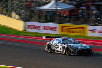 Mercedes GT3  Zeiten beim 24-Stunden-Rennen von Spa-Francorchamps