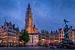 Antwerpen stad met de Onze-Lieve-Vrouwekathedraal van Patrick Rodink