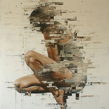 Femme nue | Présence dans la fragmentation sur Caprices d'Art