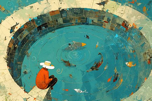 Seerosen-Kunst | Orbital Fishbowl