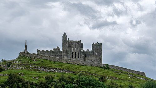 Rock of Cashel with Castle by Elly van Veen