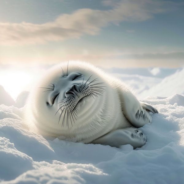 Baby seal by DNH Expressions