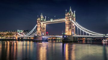 Nacht im Tower Bridge, Nader El Assy von 1x