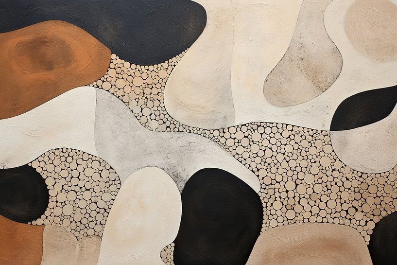 Abstract Neutral | Organic Symphony by Abstract Painting