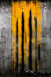 Modern abstract art with dynamic stripes by Art & Soul Creations