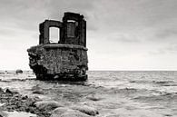 Ruine eines Pegelturms in der Ostsee im Norden der Insel Rügen von Frank Herrmann Miniaturansicht