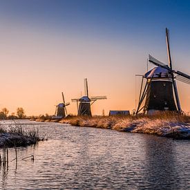 Dutch winter landscape by Gijs Rijsdijk