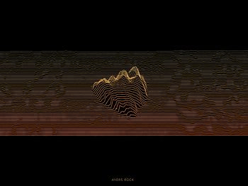 digitaler Ayers Rock (Uluru)