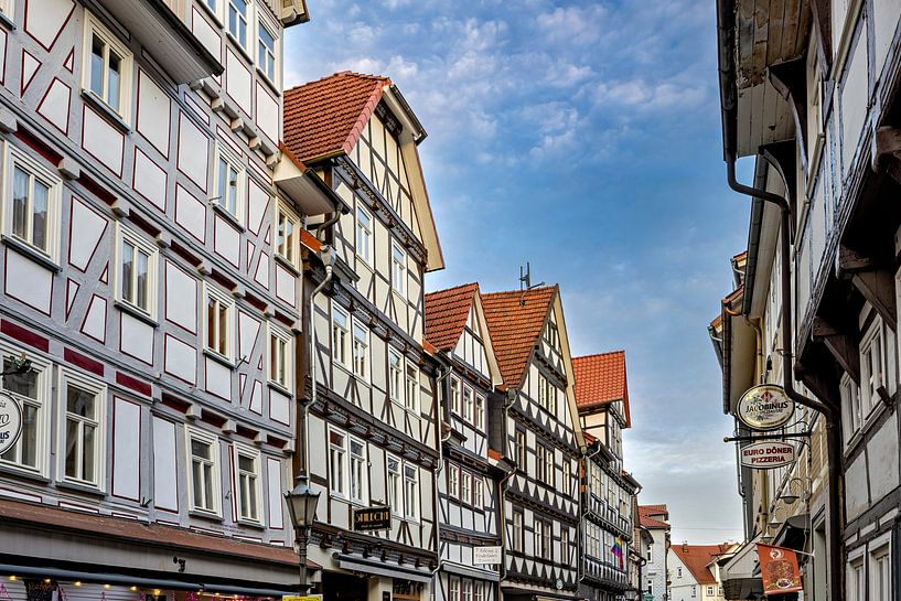 The town of Witzenhausen in North Hesse by Roland Brack