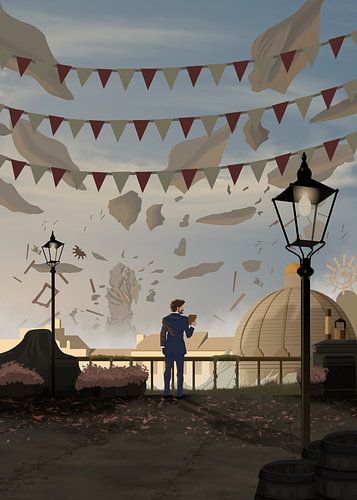 Ein viktorianischer Gentleman inmitten des schwimmenden Chaos. von Yuji Itadori