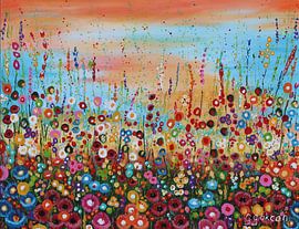 Blumengarten 3 von Gulserin Gokcan