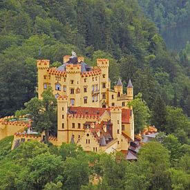 Hohenschwangau, a beautiful castle by Ben Hoftijzer