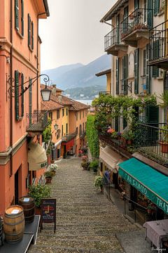 Salita Serbelloni, Bellagio, Comomeer, Italie van FotoBob