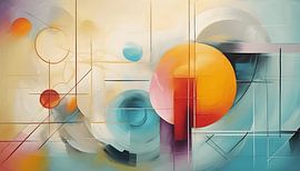 Malerei abstrakt von WeLoveArt