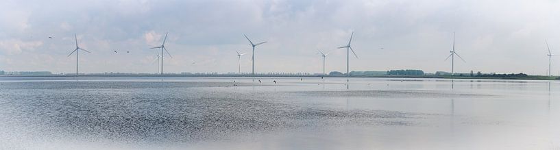 Panoramic photo Grevelingenmeer and Grevelingendam (HR) by Fotografie Jeronimo