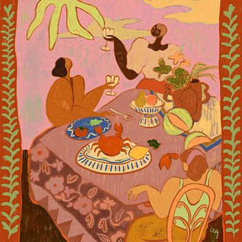 Mittagessen mit den Damen