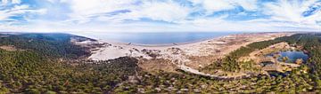 Dunes of Westerschouwen, in 360° from the air by Paul Oostveen