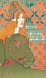 Louis Rhead – Jane (L'', Estampe Moderne, 1898) sur Timeless Artworks