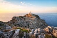 Een gouden avond bij Cap de Formentor op Mallorca van Daniel Gastager thumbnail