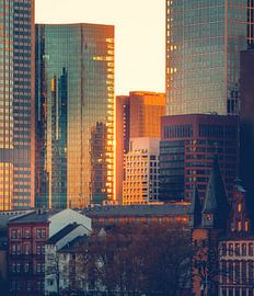 Zonsopgang in Frankfurt
