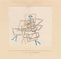 Trois dans la confusion, Paul Klee, 1930