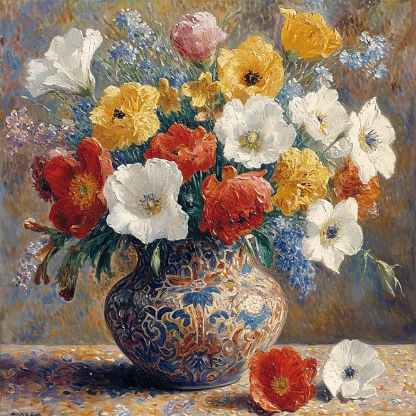 Anemones by Eye catching paintings