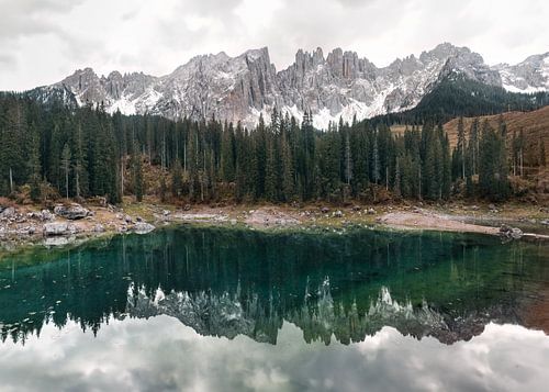 Karersee - Spiegel van de Dolomieten | reisfotografie Italië