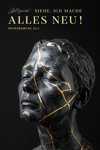 Jahreslosung 2026 Motiv Kintsugi von Jonathan Schöps | UNDARSTELLBAR.DE — Visuelle Gedanken zu Gott