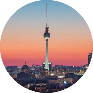 Berlijn skyline van Robin Oelschlegel