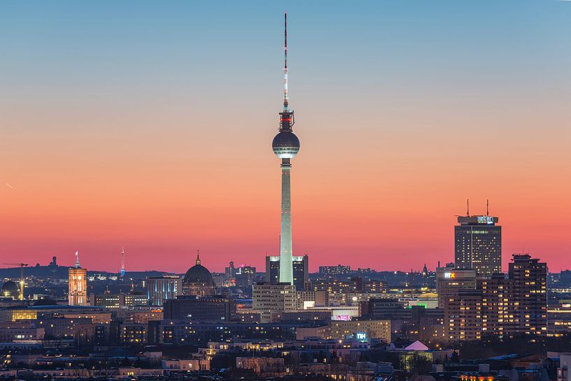 Berlin Skyline by Robin Oelschlegel