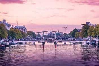 Les couleurs tôt le matin sur Amstel