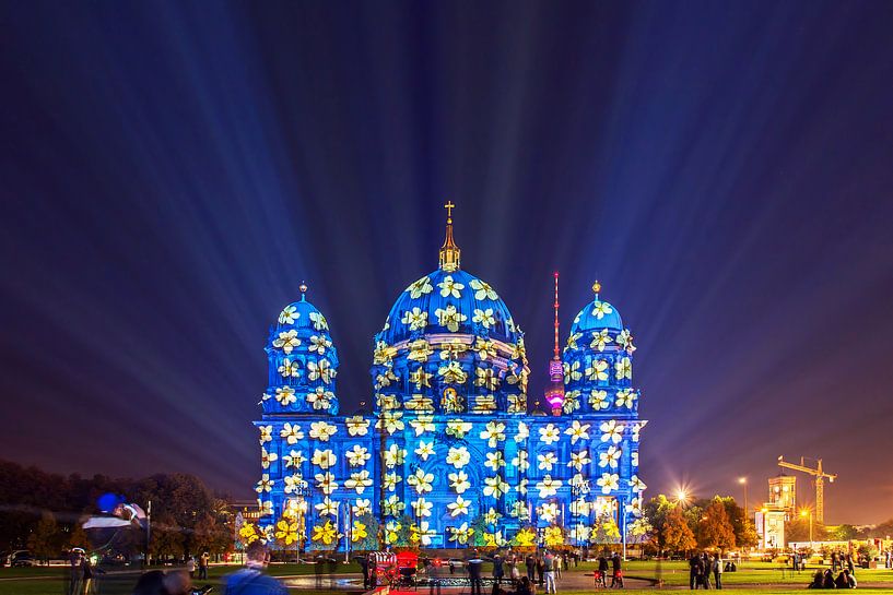 Berliner Dom in besonderem Licht von Frank Herrmann