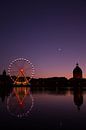 Riesenrad an der Garonne, Toulouse von Stan Vanneste Miniaturansicht