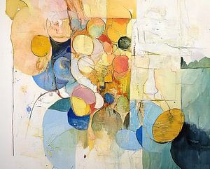 Abstrakt Bunt