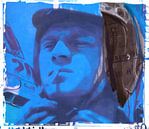 Motiv Steve Porträt Mc Queen - Frame 01 van Felix von Altersheim thumbnail