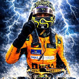 Lando - Weltmeister 2025 von DeVerviersBelgium