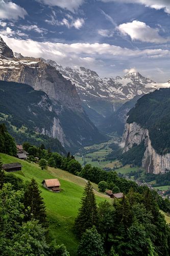 Lauterbrunnen Vallei in het Berner Oberland