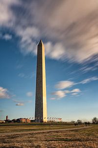 Longue exposition du Monument de Washington