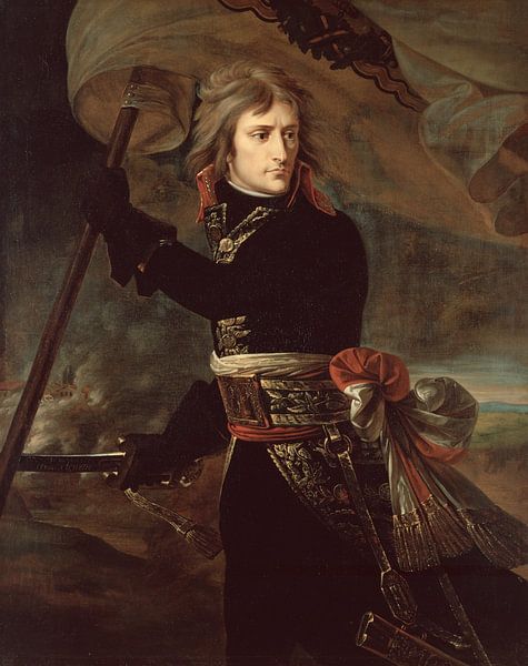 Napoleon Bonaparte auf der Brücke bei Arcole, Antoine-Jean Gros von The Masters