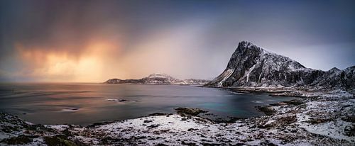 Offersoykammen cloudy panorama