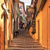 Straße in Bellagio, Comer See, Italien von FotoBob