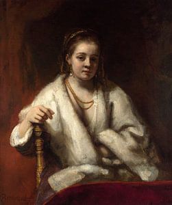 Portret van Hendrickje Stoffels, Rembrandt