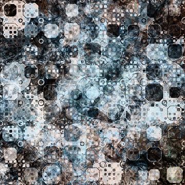 Fluencies 03 - abstracte digitale compositie van Nelson Guerreiro