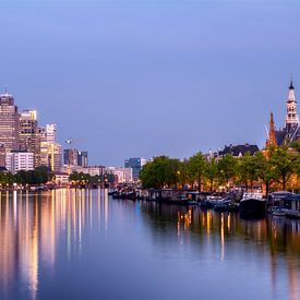 Panorama on the Amstel by Peter Bartelings