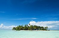 Unbewohnte Insel im Pazifik von iPics Photography Miniaturansicht