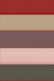 Streifen in Rot, Creme, Lila, Rosa, Grün. Moderne abstrakte Kunst. von Dina Dankers