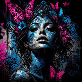 Urban Mystiek – La reine des papillons sur Susanne Van Grimbergen