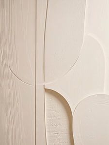 Minimalistische 3D-Kunst - Light Cream
