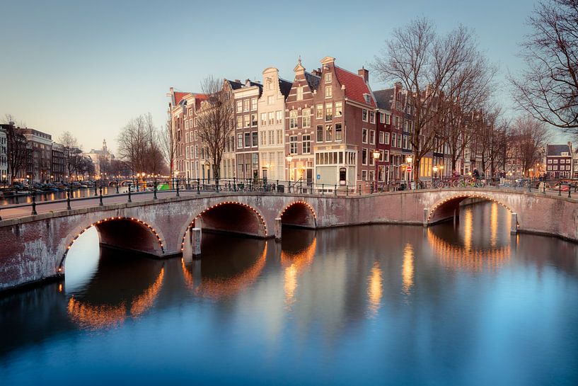 Canaux d'Amsterdam par Eric Andriessen